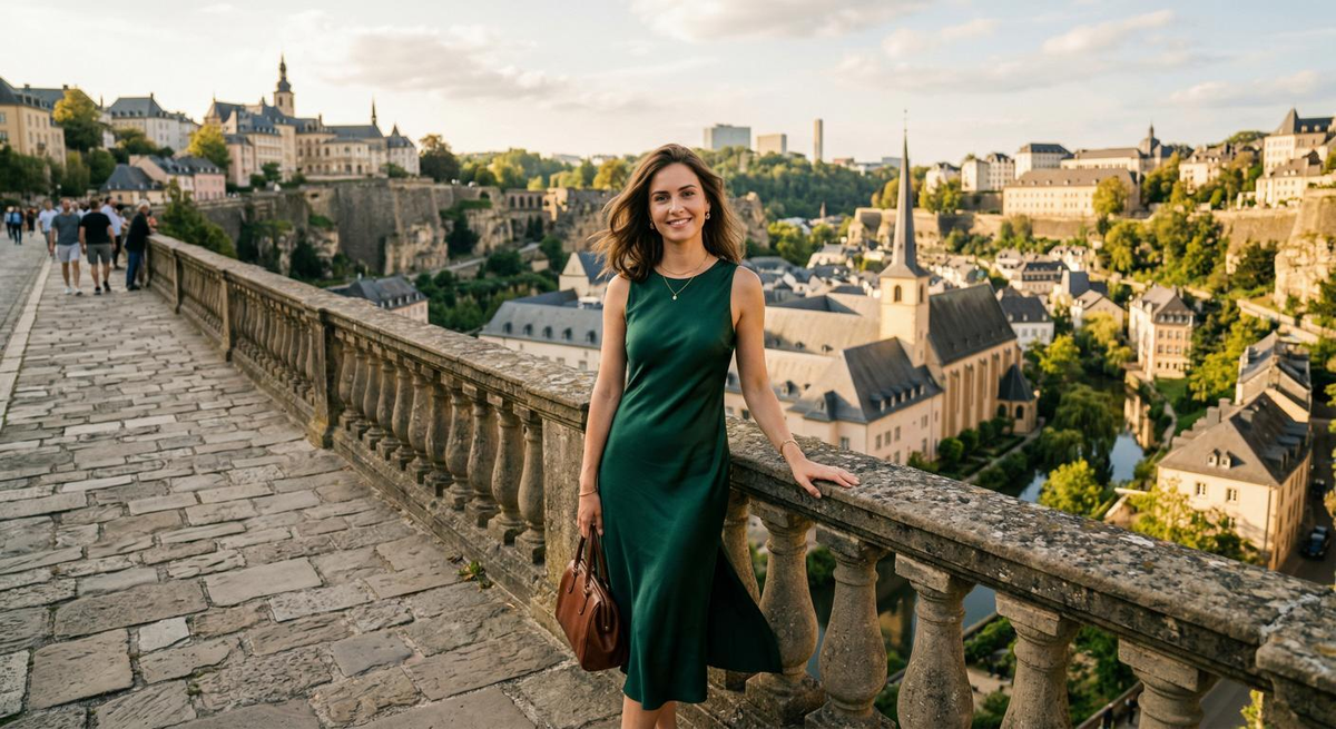 Escort Luxembourg - Corniche Promenade with City Panorama Alt Escort Luxembourg - Corniche Promenade with City Panorama Alt