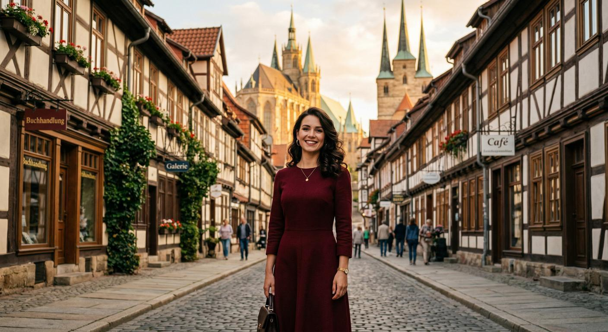 Escort Erfurt - Krämerbrücke Historic Bridge Escort Erfurt - Krämerbrücke Historic Bridge