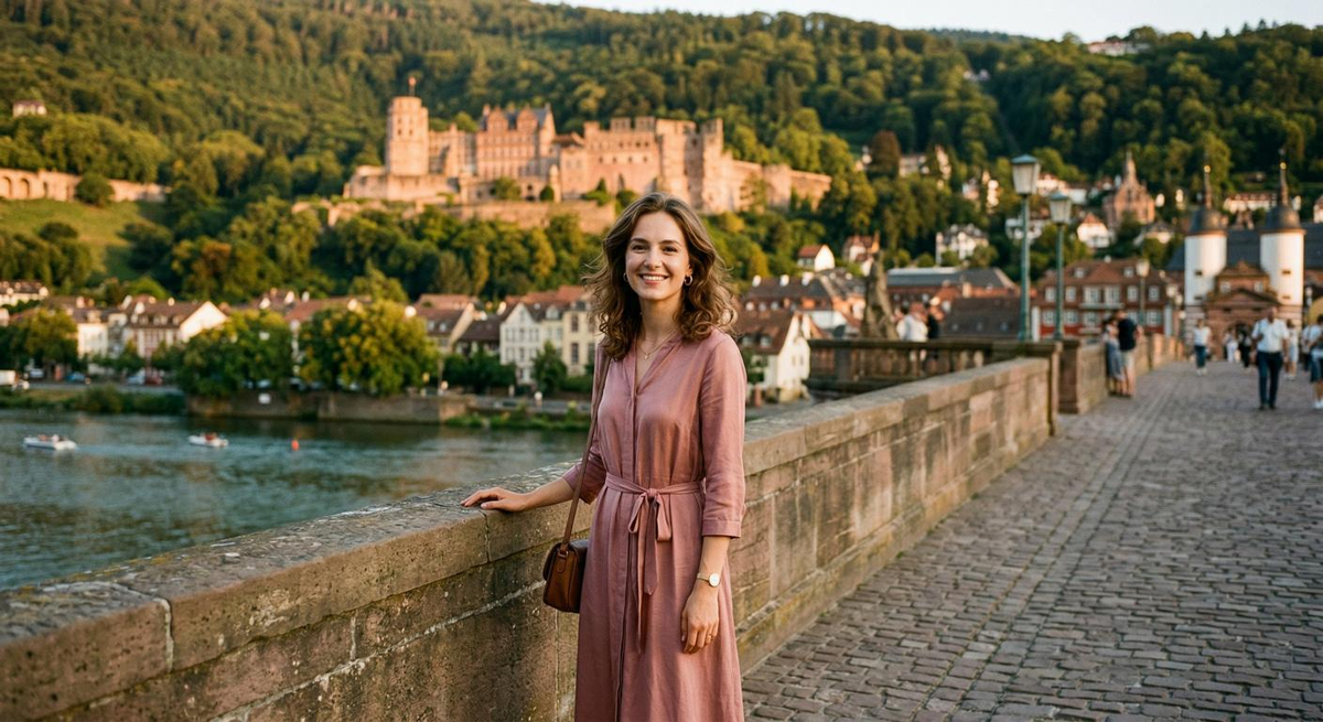 Escort Heidelberg - Old Bridge with Castle View Escort Heidelberg - Old Bridge with Castle View