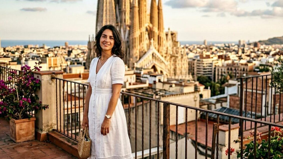 Escort Barcelona - Rooftop with View of the Sagrada Família Escort Barcelona - Rooftop with View of the Sagrada Família