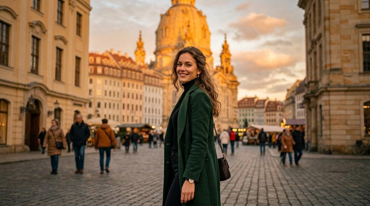 High Class Escort Dresden - Neumarkt with Frauenkirche in Evening Sky High Class Escort Dresden - Neumarkt with Frauenkirche in Evening Sky